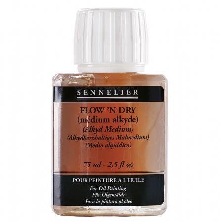 Sennelier - Flow 'n Dry - Liquin - Medium Essiccativo per pittura ad olio 75 ml