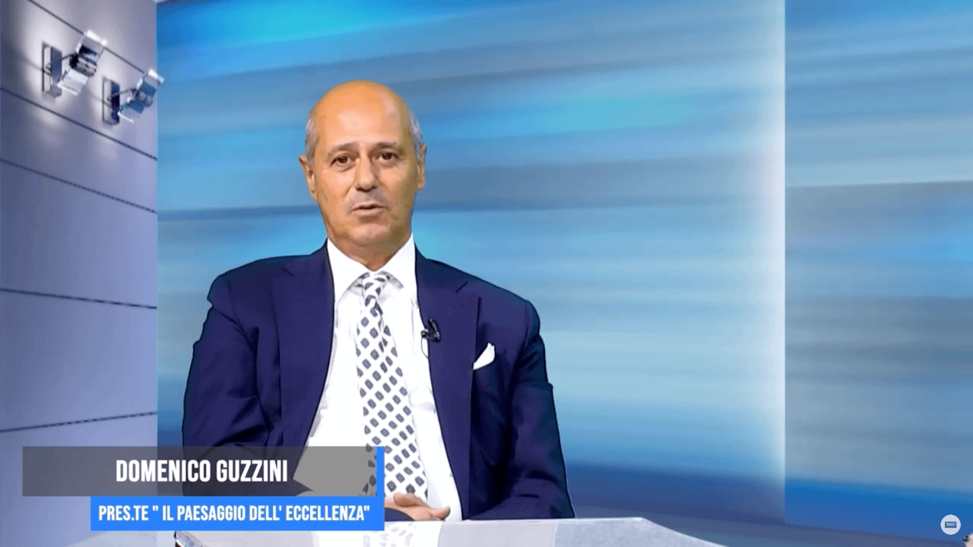Intervista al Presidente Domenico Guzzini su TVRS
