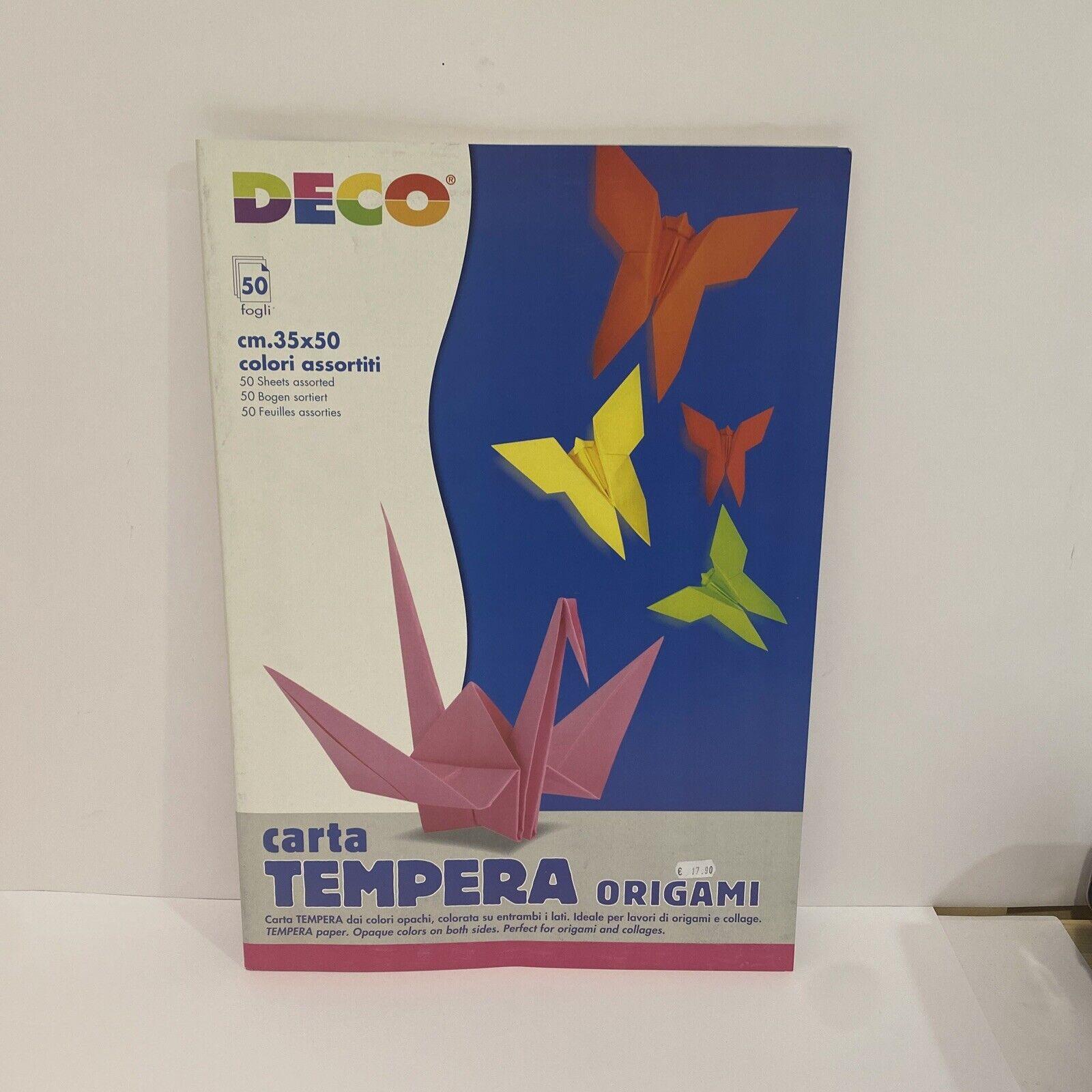 DECO - Carta Tempera per Origami