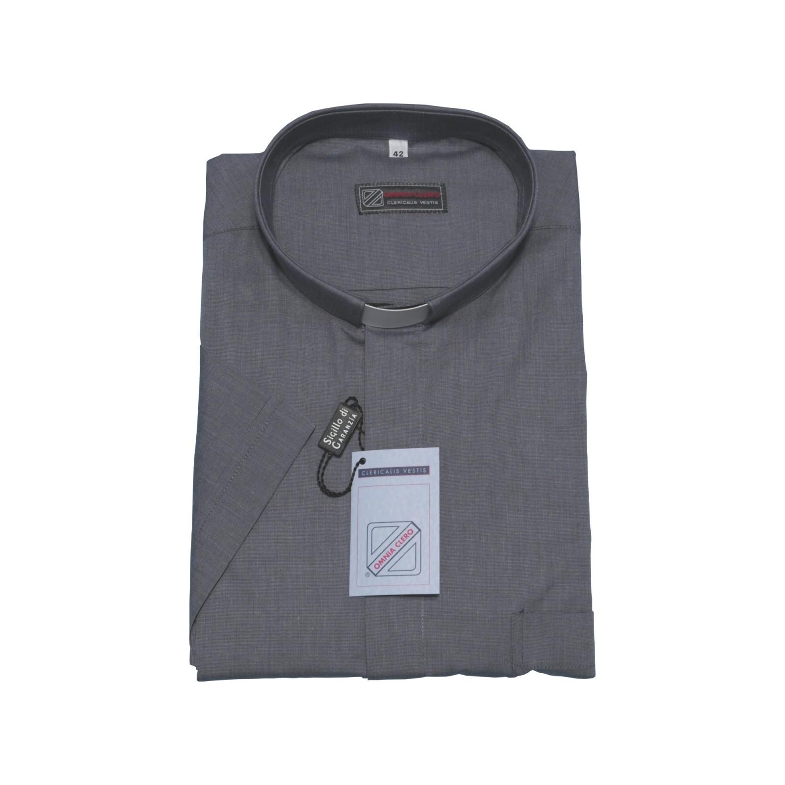 CAMICIA CLERGY FIL A FIL MEZZA MANICA