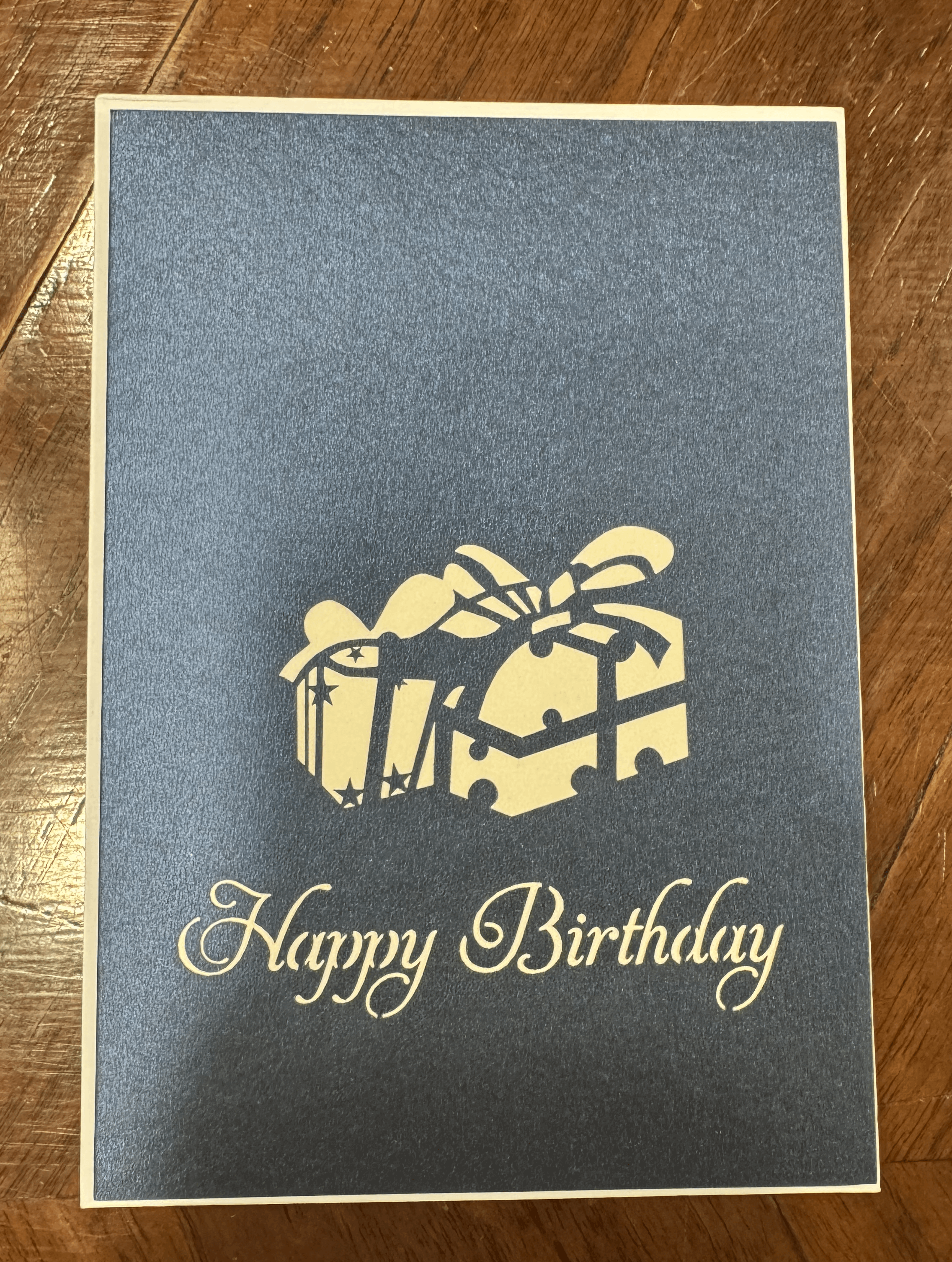 HAPPY BIRTHDAY GIFT PACK POP-UP CARD