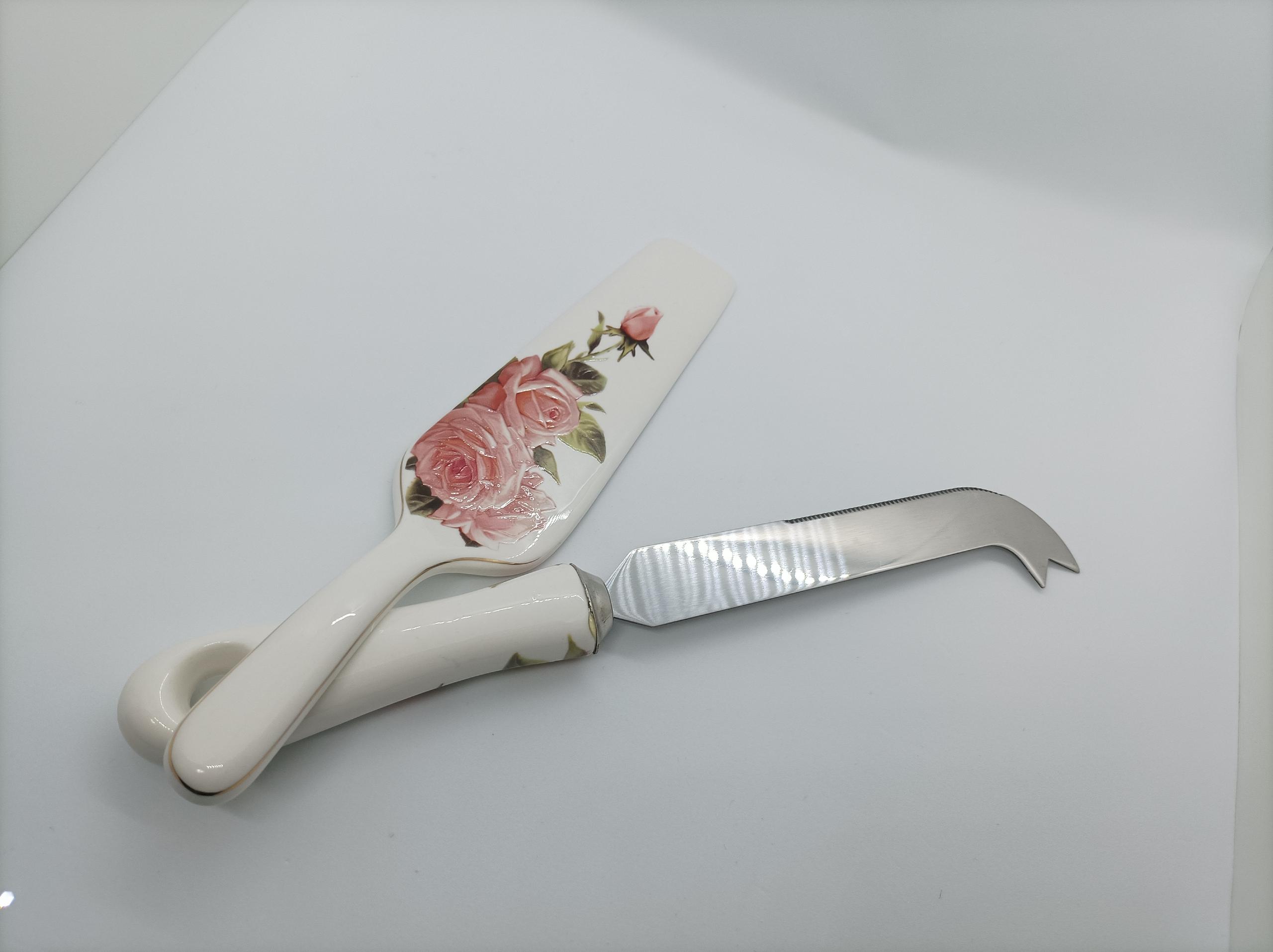 ENCANTADA - Collezione ENGLAND - Set coltello c/paletta dolci