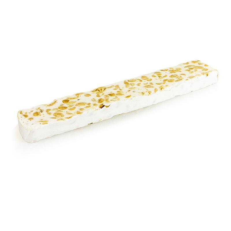 Torrone italiano - Arachidi, arachidi tostate, barretta morbida