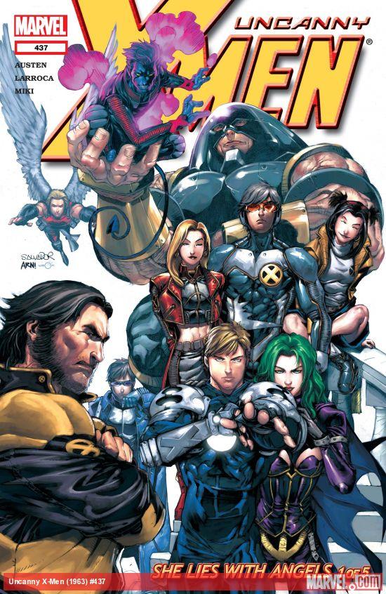 UNCANNY X-MEN #437#438#439#440#441 - MARVEL COMICS (2004)