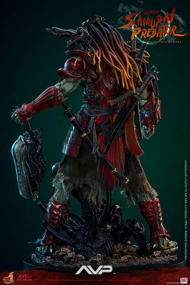 Hot Toys PREDATOR SAMURAI Akaoni AVP Artist FIGURE 1/6