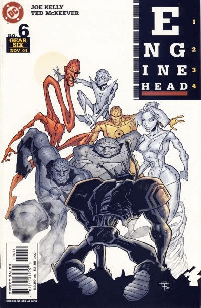 ENGINEHEAD #1#2#3#4#5#6 - DC COMICS (2004)