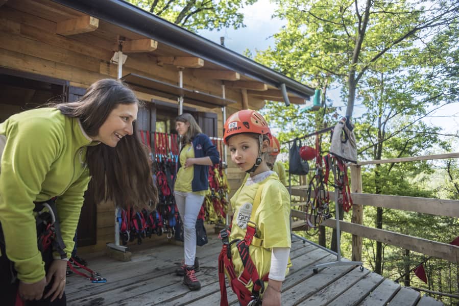 Foto di proprietà dell'Adventure Park Lago d'Orta LE PIGNE