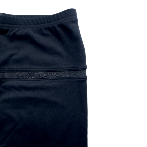 New Loop Pantalone Nero + Big LUXURY T - THUONO