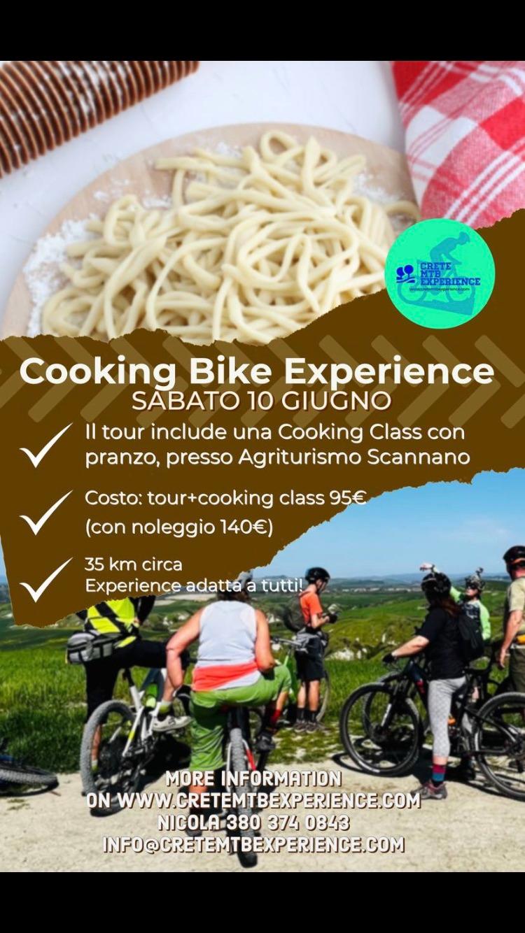tour and cooking class, crete Senesi, Tour guidato, Ebike e cucina