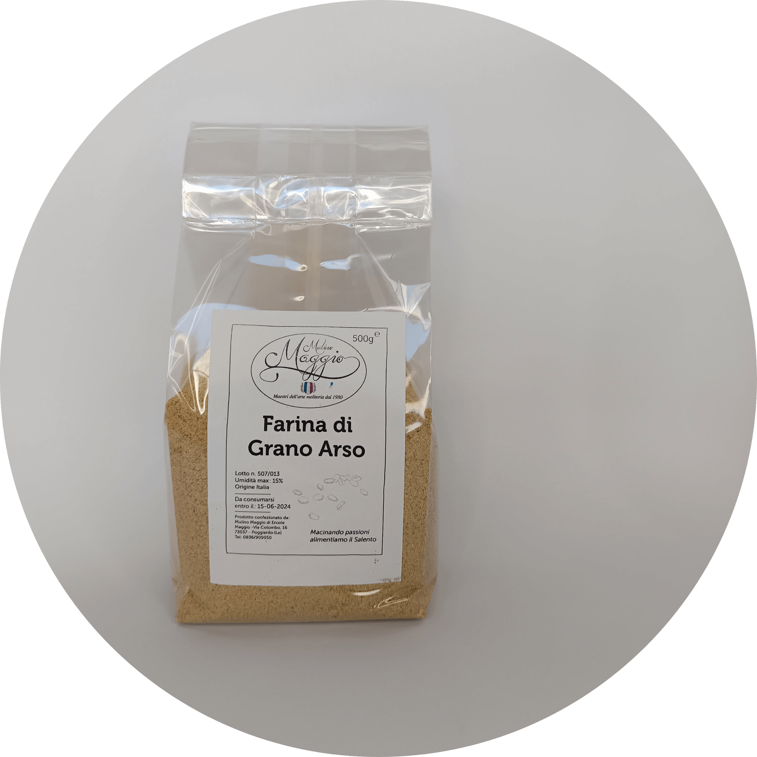 Farina di grano arso 500g