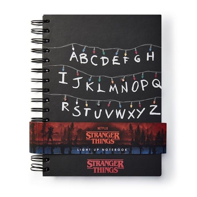 Quaderno Stranger Things con LED