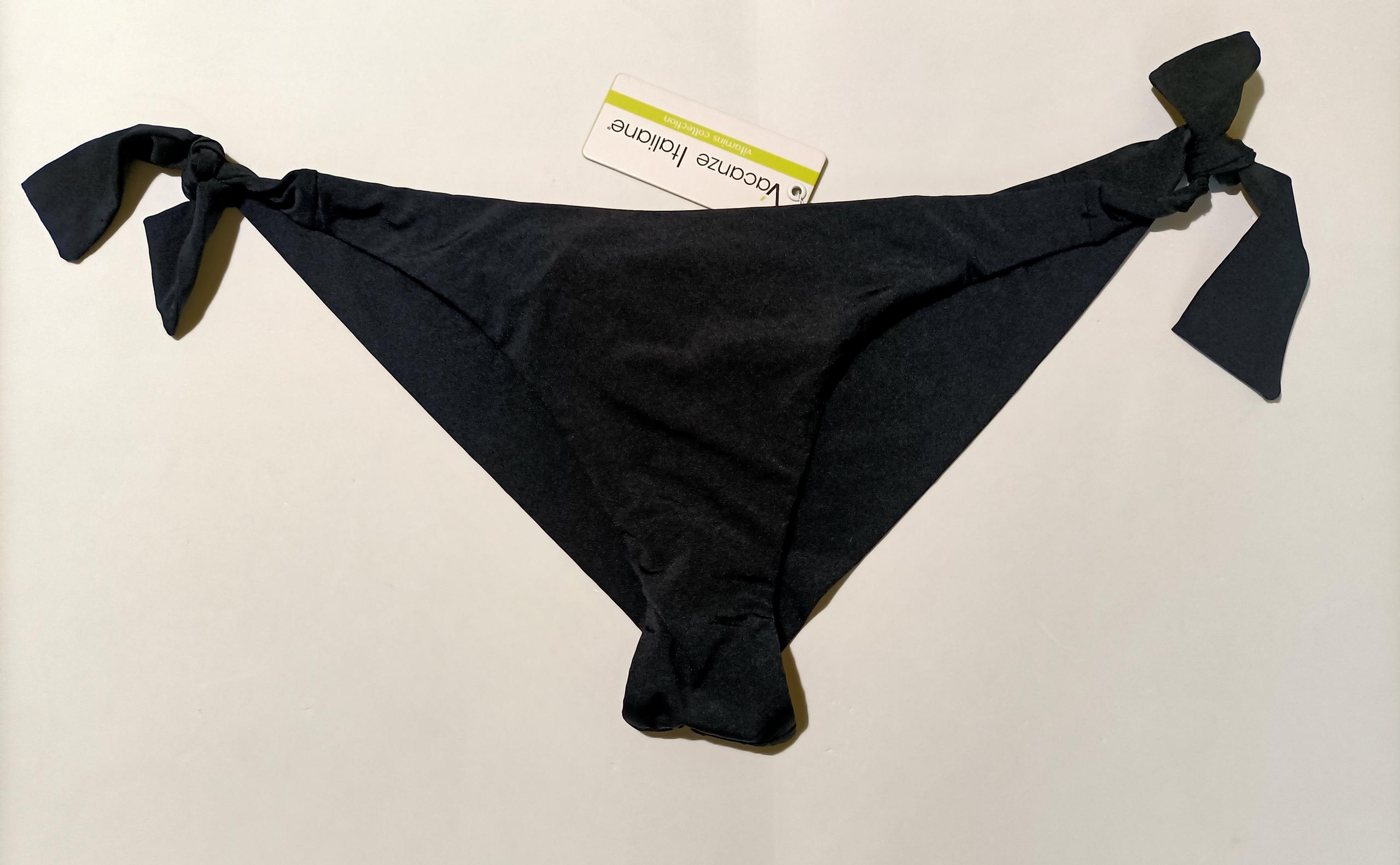 Costume mutanda taglia 48 marca VACANZE ITALIANE nero