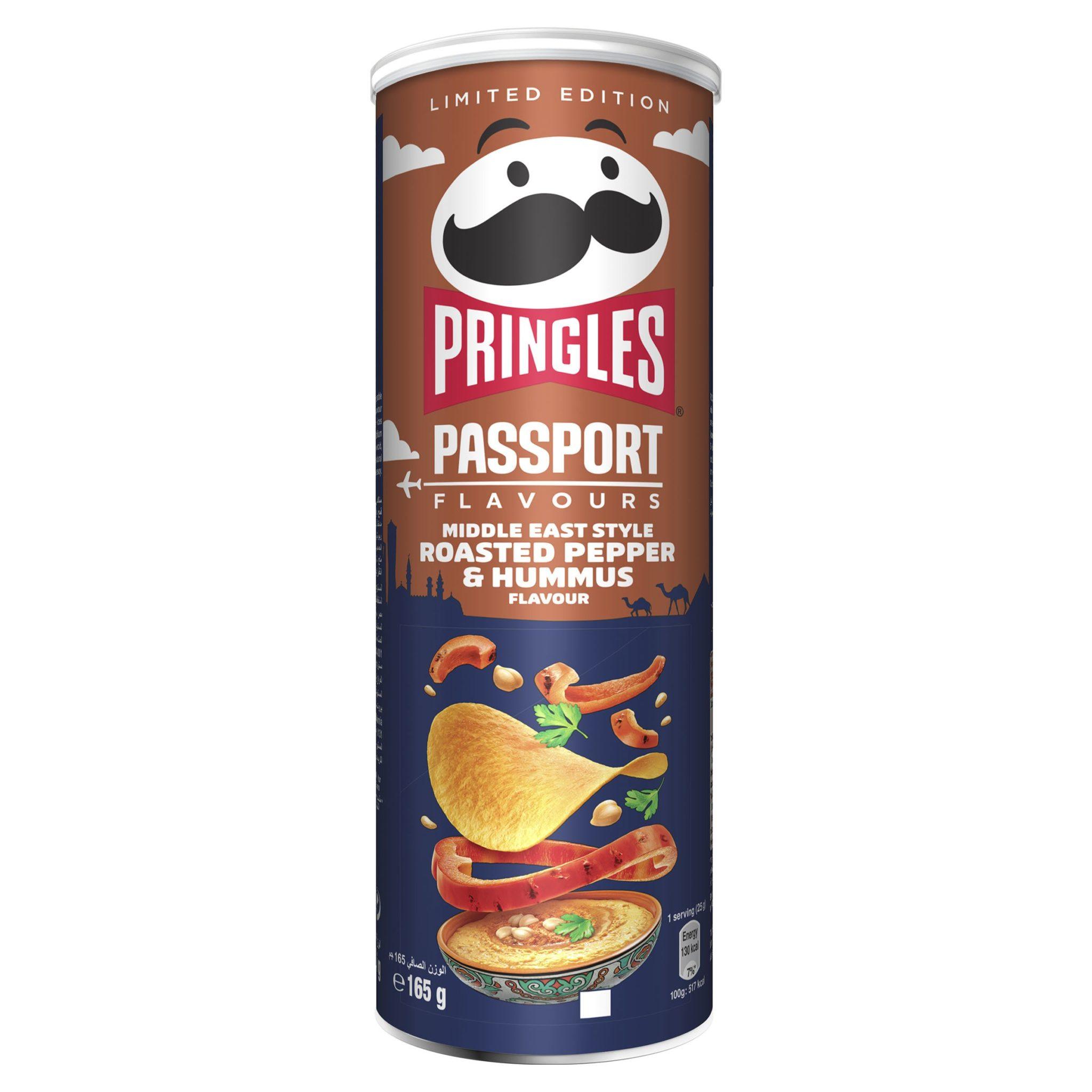 Pringles Passport gusto Hummus e Peperone