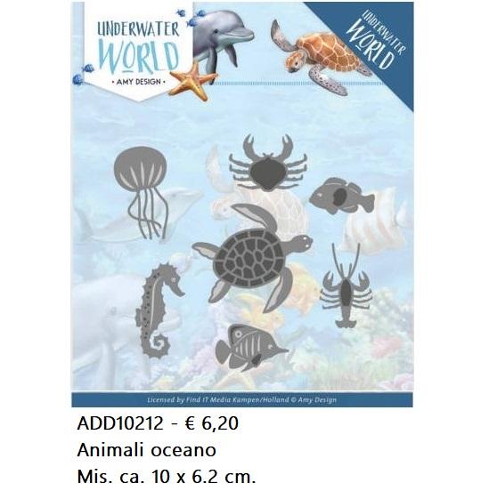 Fustelle ambiente marino - ADD10212 Animali oceano