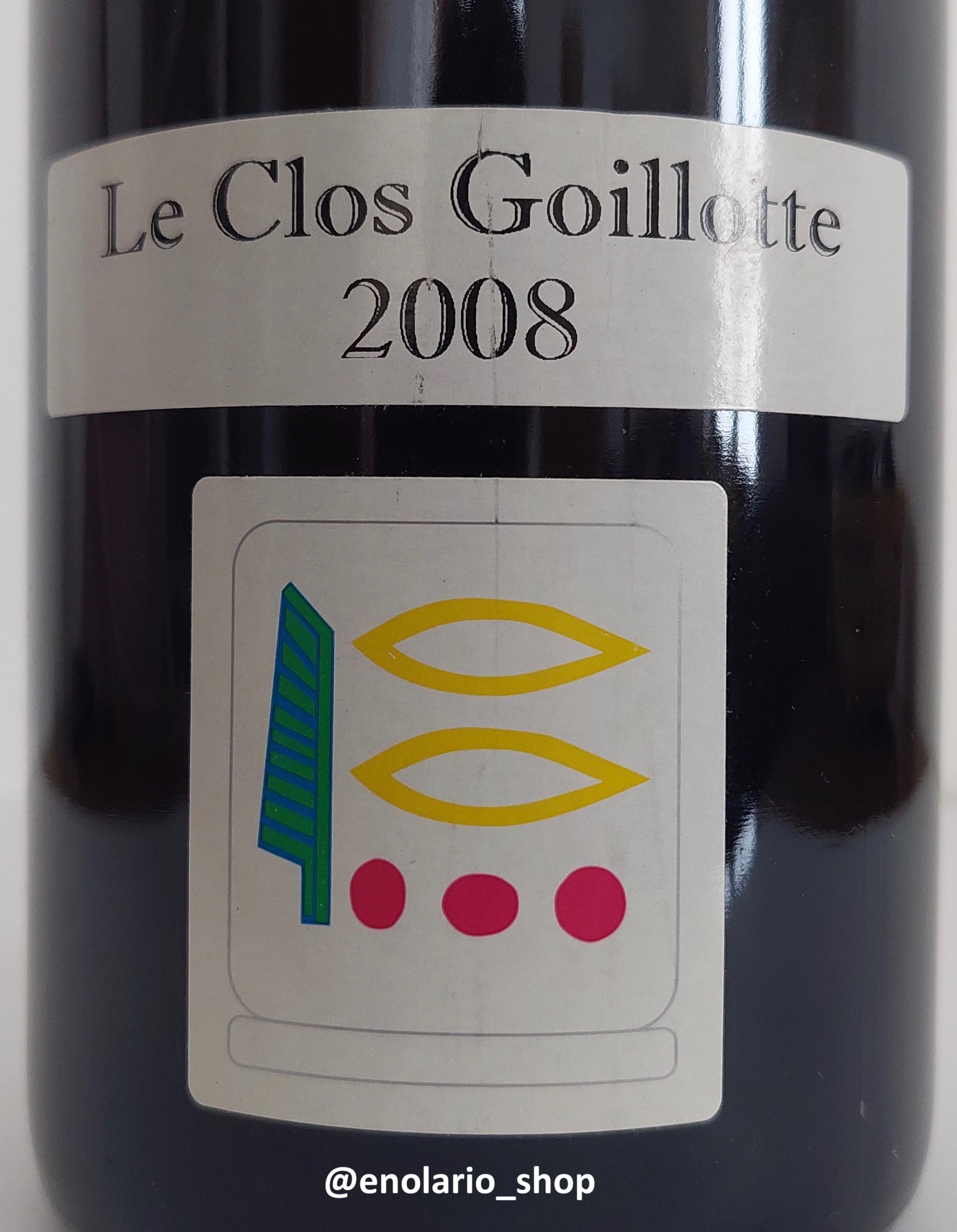 Prieuré Roch Le Clos Goillotte 2008