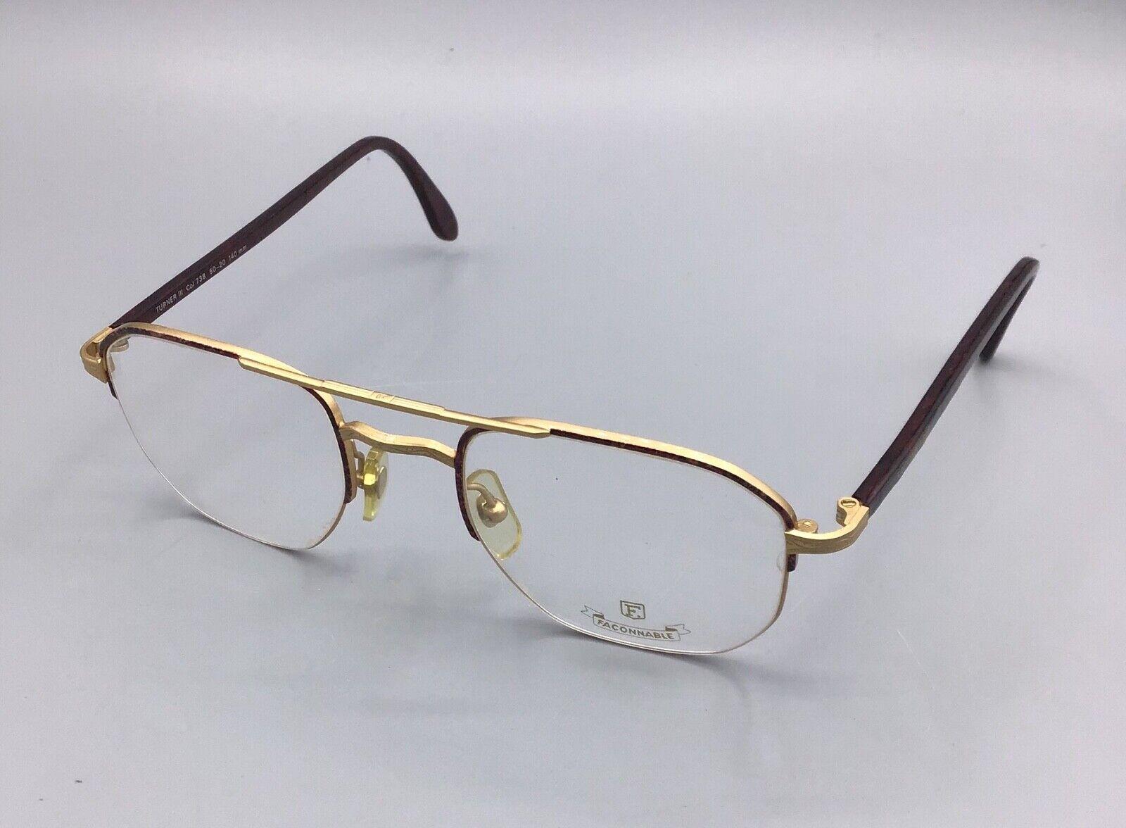 Faconnable occhiale vintage hand Made in France lunettes Eyewear glasses