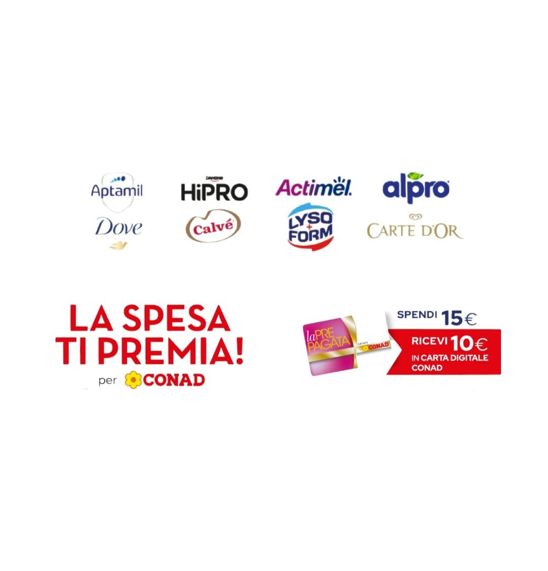 Spendi e Riprendi Unilever Conad “Con Danone e Unilever, la spesa ti premia - PROMOC”