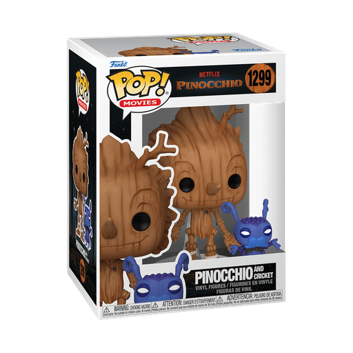 Pinocchio with Cricket - Netflix Pinocchio - Funko Pop! #1299