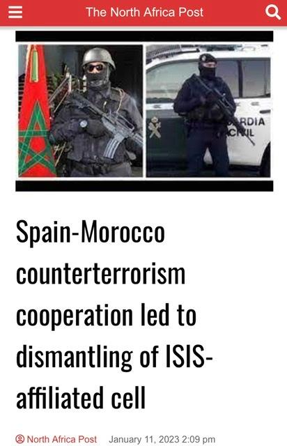Operazione Antiterrorismo in Spagna e Marocco