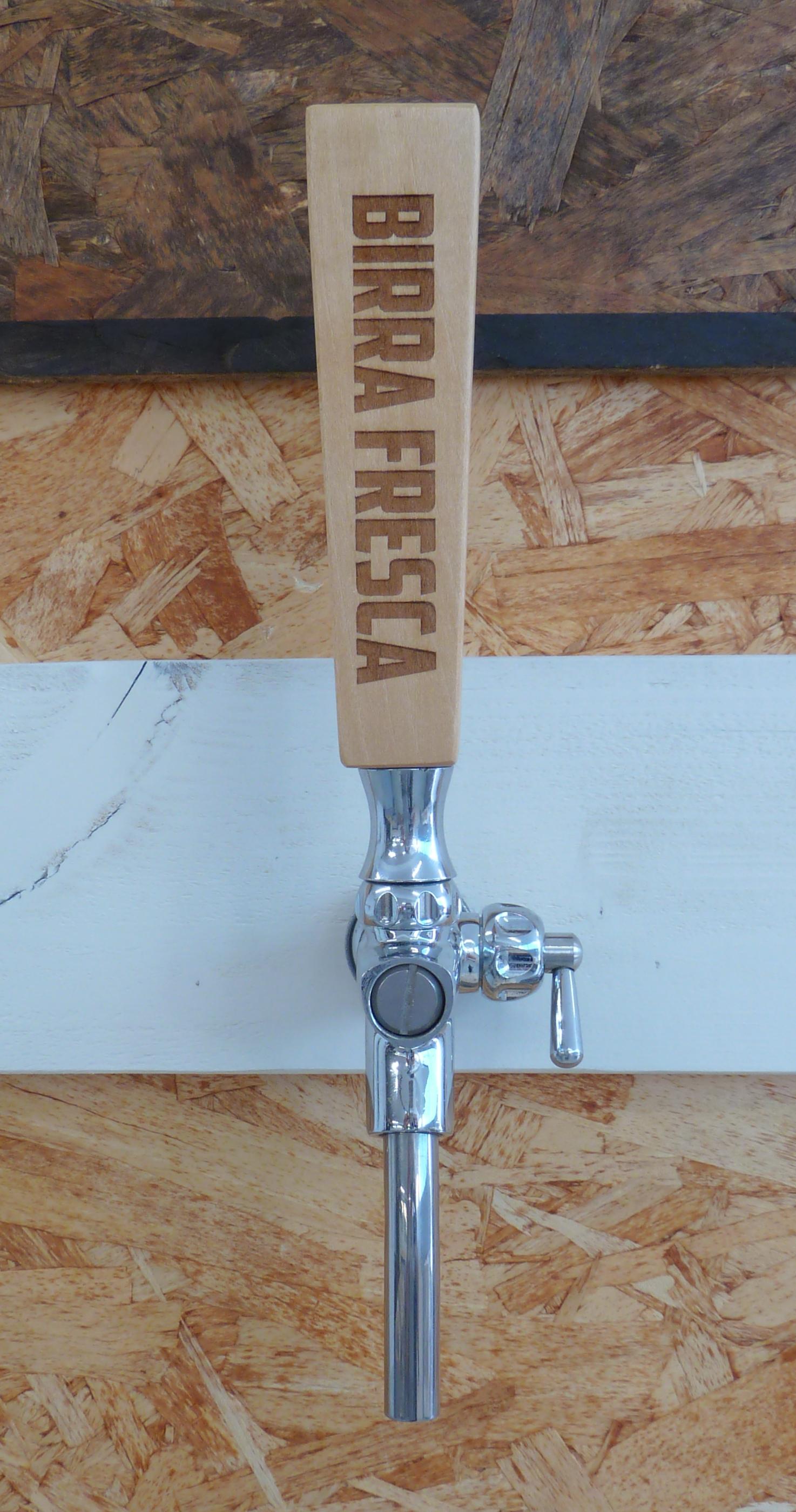 Tap Handle - Maniglia spina birra personalizzata - Piramide - Logo birra - Logo birrificio.