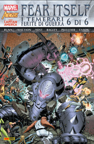 FEAR ITSELF. I TEMERARI FERITE DI GUERRA #6 MARVEL WORLD #14 - PANINI COMICS (2012)