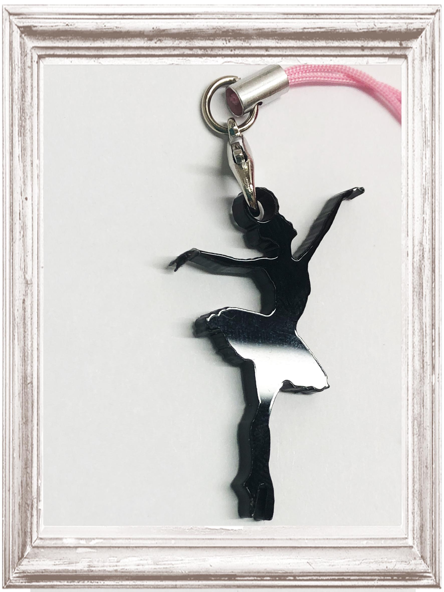 Mini ballerine plexy charm (h4cm)