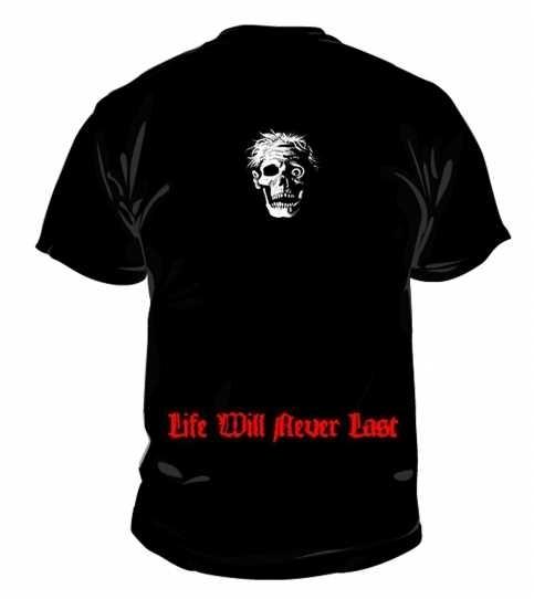 T-shirt DEATH Death Life Will Never Last