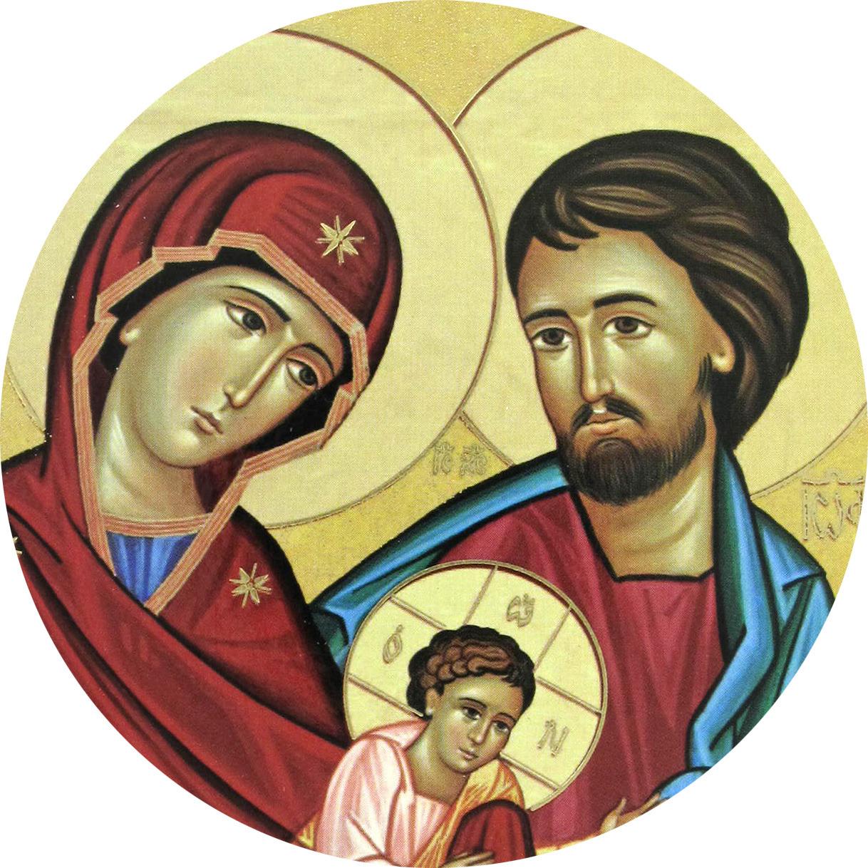 ICONA SACRA FAMIGLIA