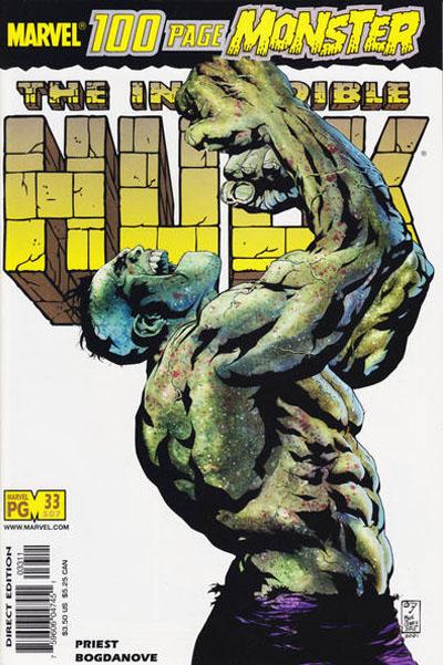 INCREDIBLE HULK #30#31#32#33 - MARVEL COMICS (2001)