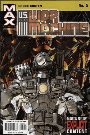 WAR MACHINE #1#2#3#4#5 - MARVEL COMICS (2001)