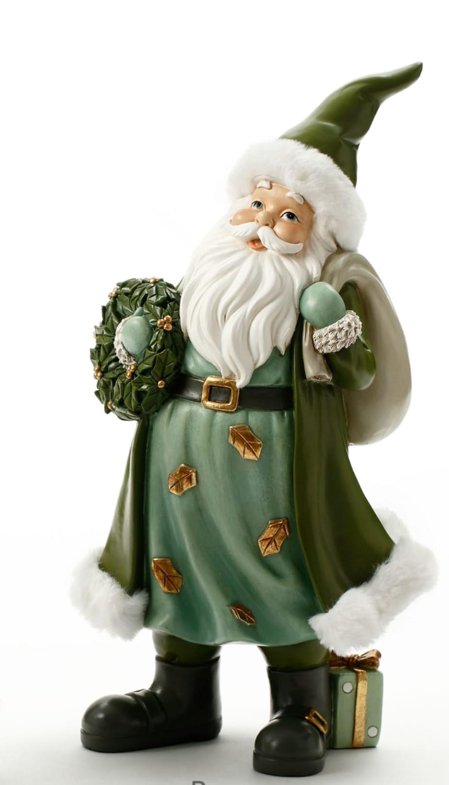 Ilary Queen - Natale 2023 - Babbo Natale grande in marmorino