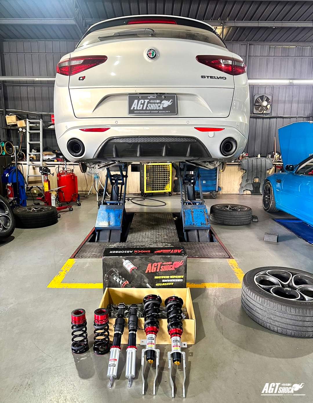 Alfa Romeo Stelvio 2WD / 4WD - AGT-Shock Coilover