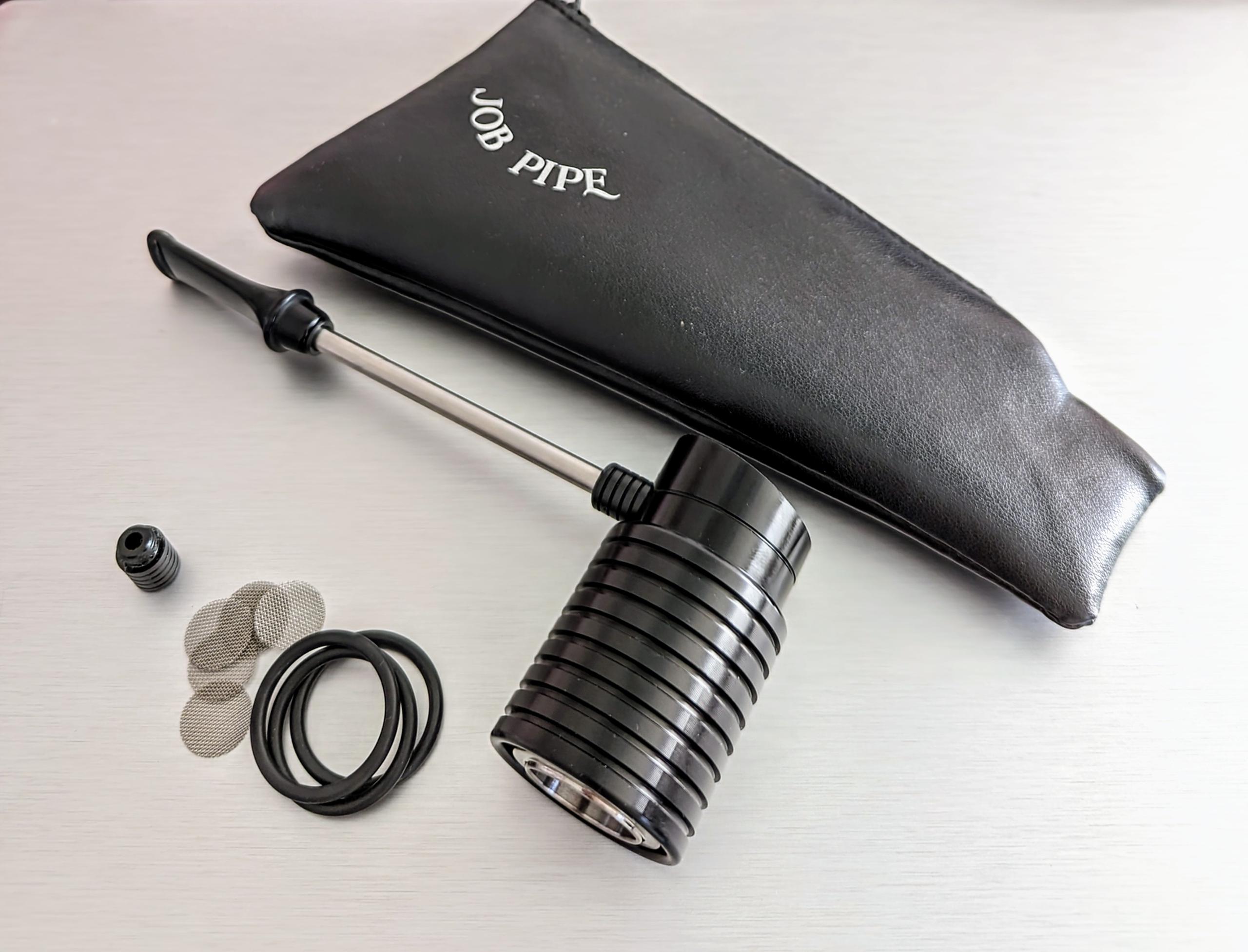 Job Pipe Bud Of Titan Black Delrin cannello dritto Gruppo 2 Covered (NEW)