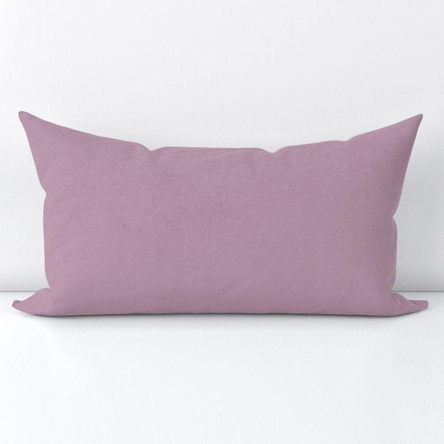 Lumbar throw pillow, antique pink, mauve