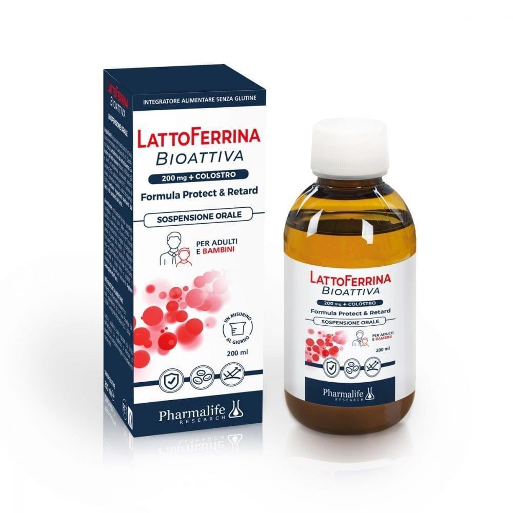 LattoFerrina Bioattiva Pharmalife da 30 Compresse + Sospensione Orale da 200 ml.