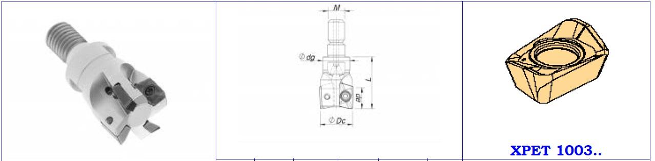 Milling XPET 1003