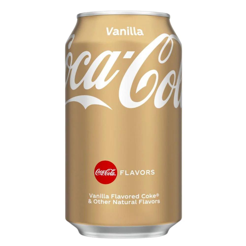 Coca Cola Vanilla, bevanda alla vaniglia da 330ml (confezione da 12)