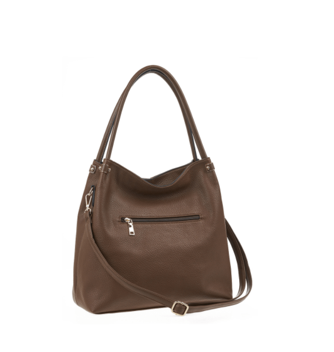 VerdeFashion Borsa donna modello Shopping 16-7467