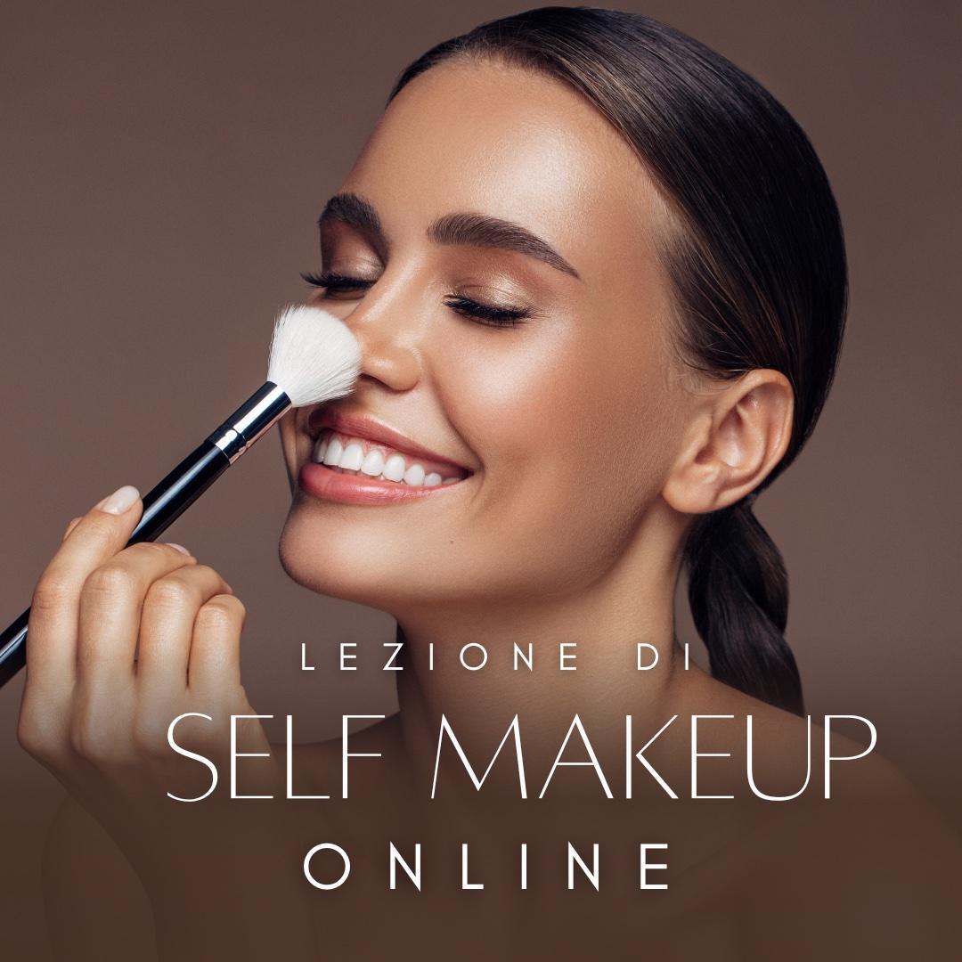 Corso webinar  individuale e personalizzato di self make-up