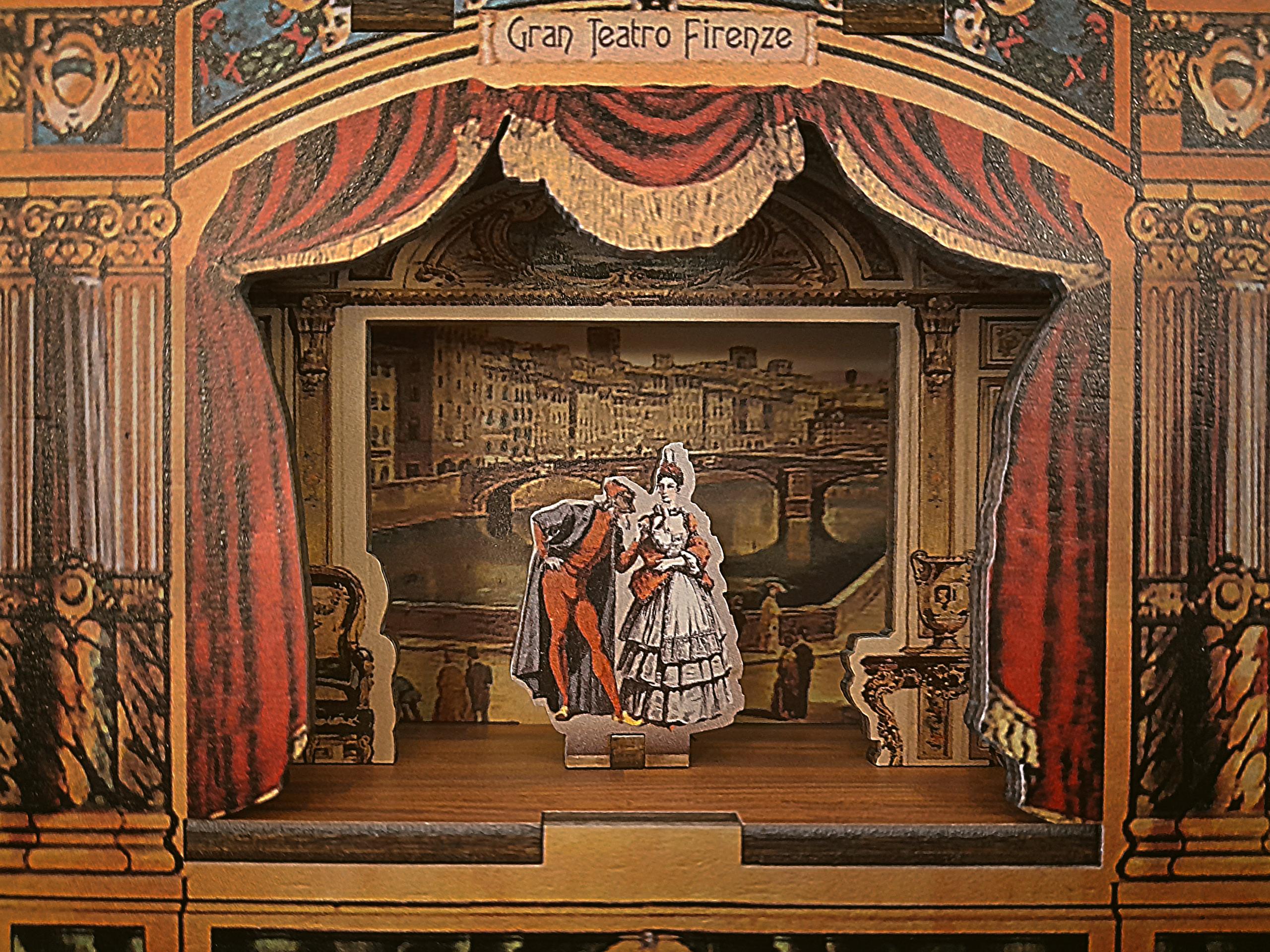 Teatro in legno Fiori - Medio
