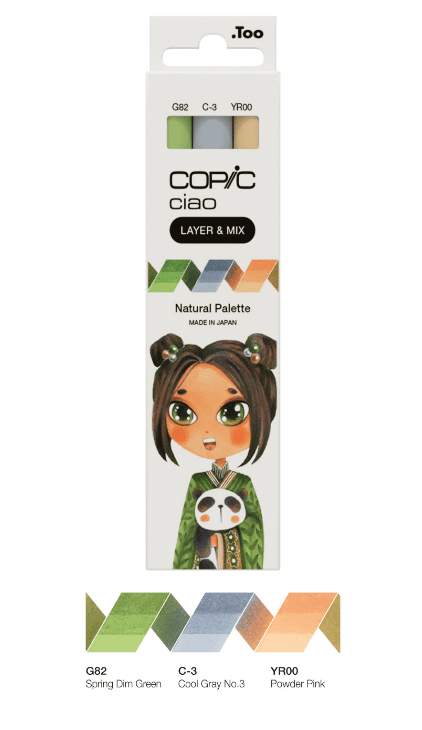 Copic - Copic Ciao Layer & Mix - set Natural Palette