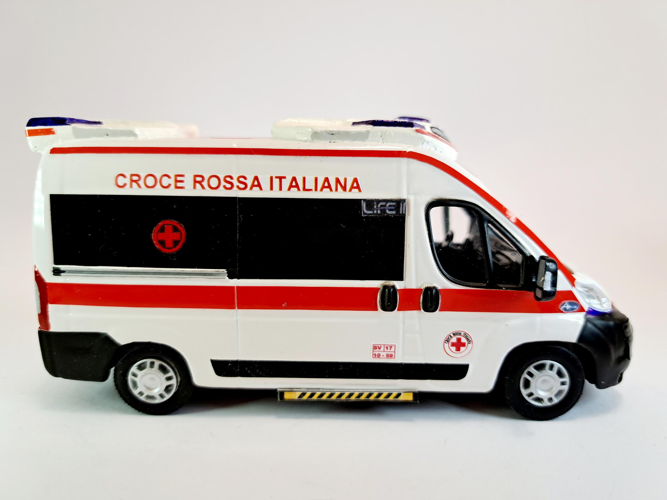 FIAT DUCATO X250 CROCE ROSSA ITALIANA CERIALE