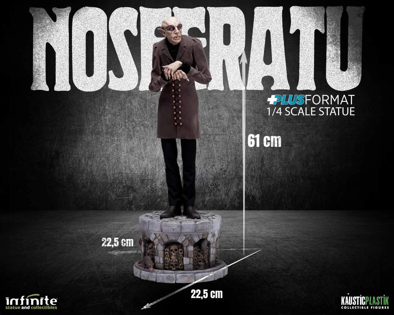 Infinite Statue NOSFERATU Premium Plus 1/4 STATUE Universal Monsters