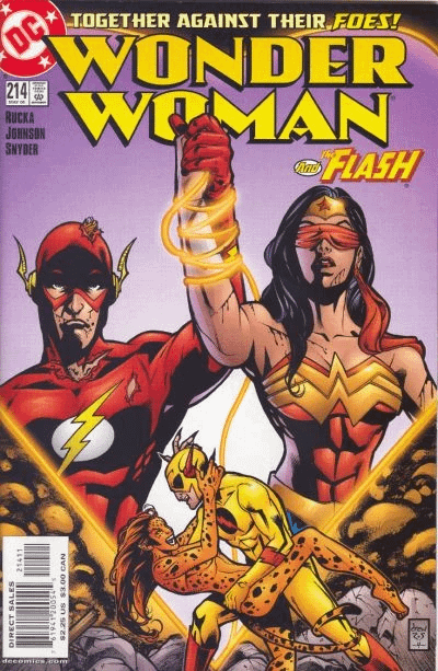 FLASH #219 WONDER WOMAN #214 - DC COMICS (2005)