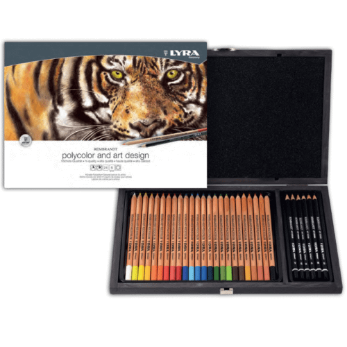 LYRA - Polycolor and art design - Set matite colorate e grafite 30 pezzi