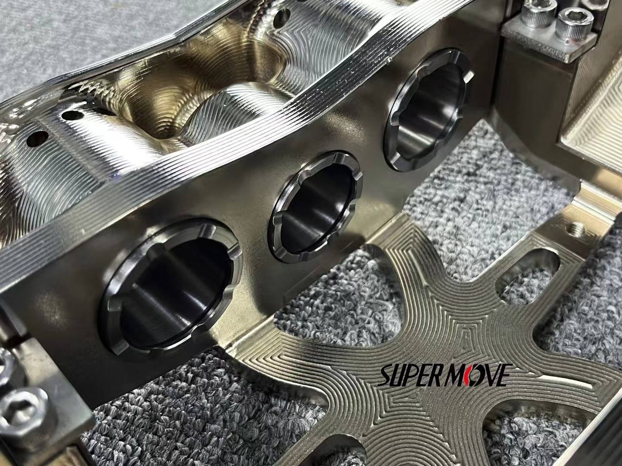 Front Big Brake 6 POT Forged Monoblock RS6 ( 355 / 378 /  390 mm ) - SUPER MOVE