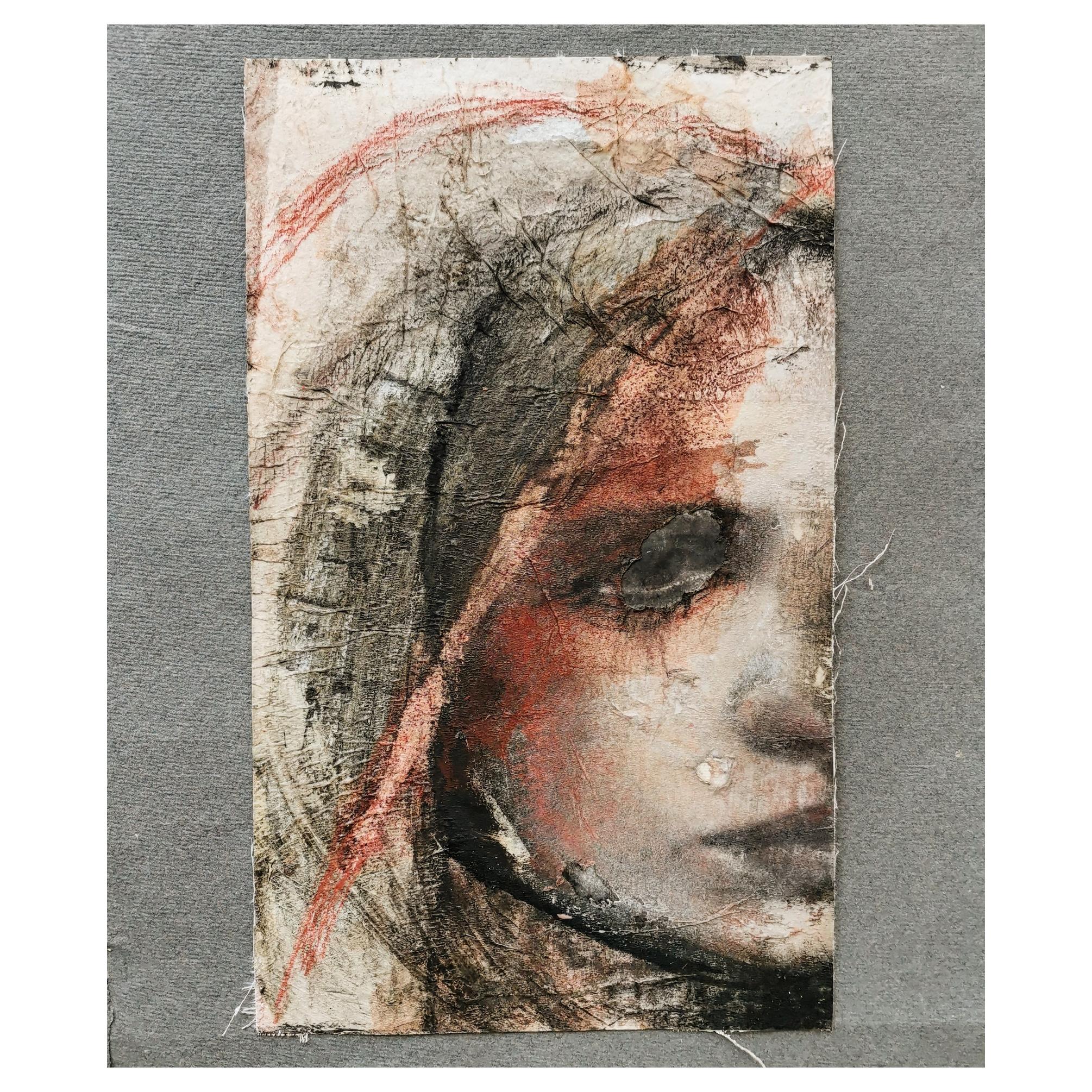 Simona Fedele Artista, carte in tecnica mista disponibili, mostra d'arte, sanguigna, carboncino, olio e pastelli