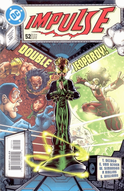 IMPULSE #52#53#54#55 - DC COMICS (1999)