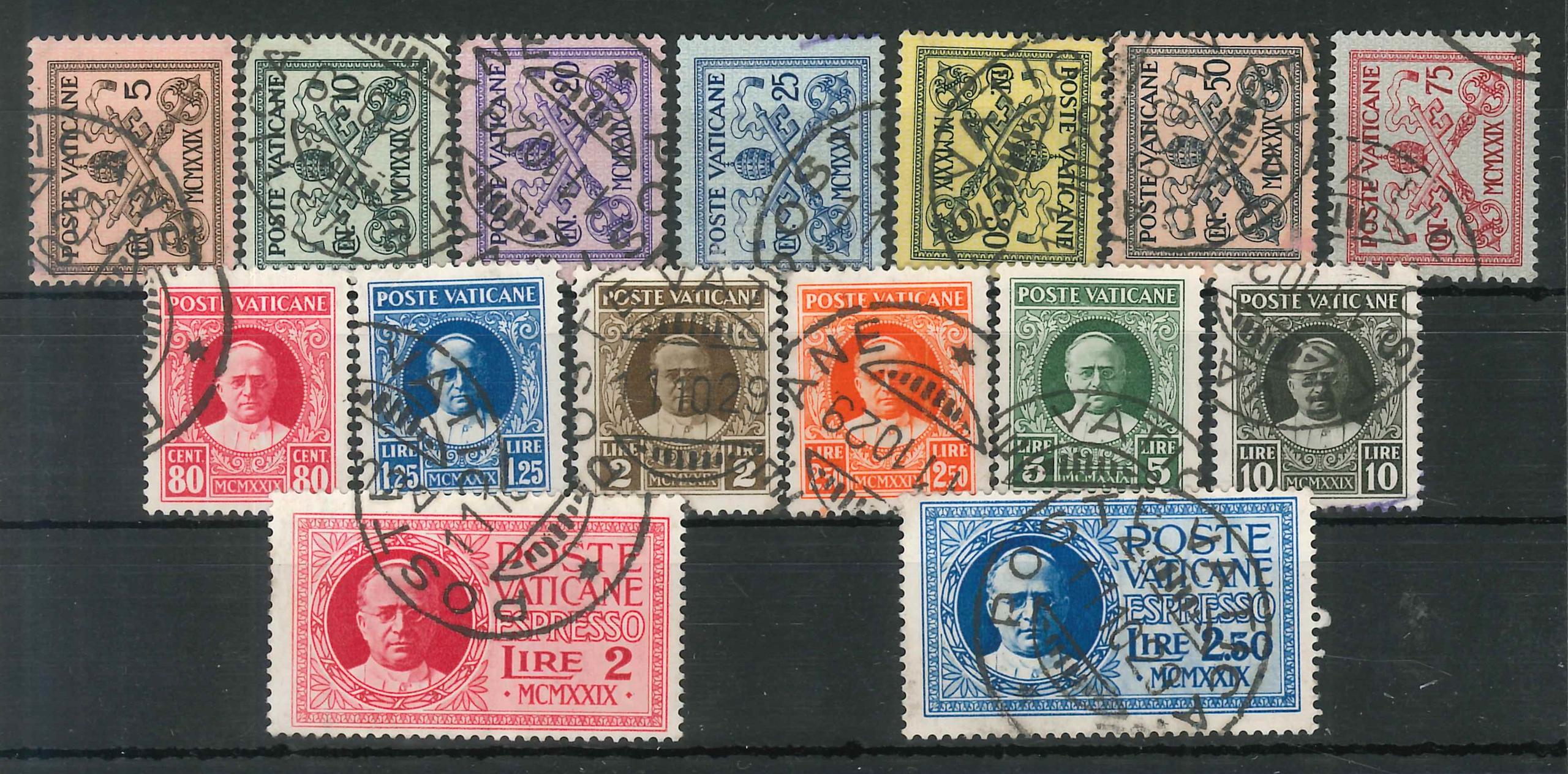 1929 - US (Catalogo Sassone n.° 1/13+E)