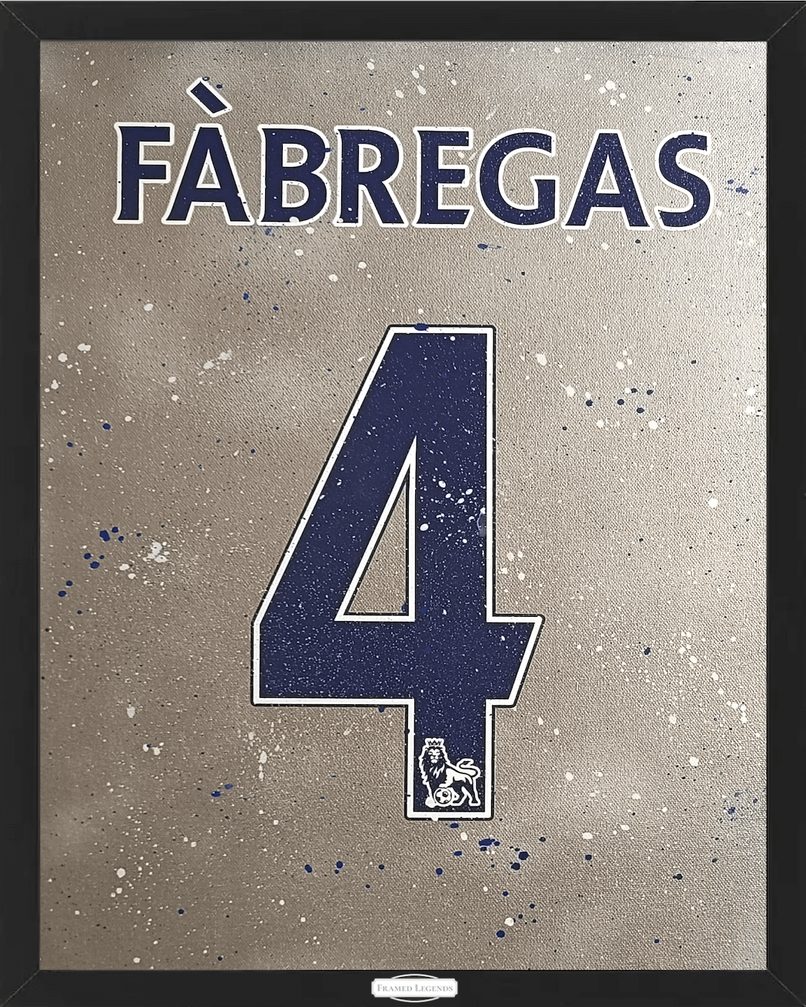 Artwork Chelsea Football Club Theme Cesc Fàbregas Limited Edition